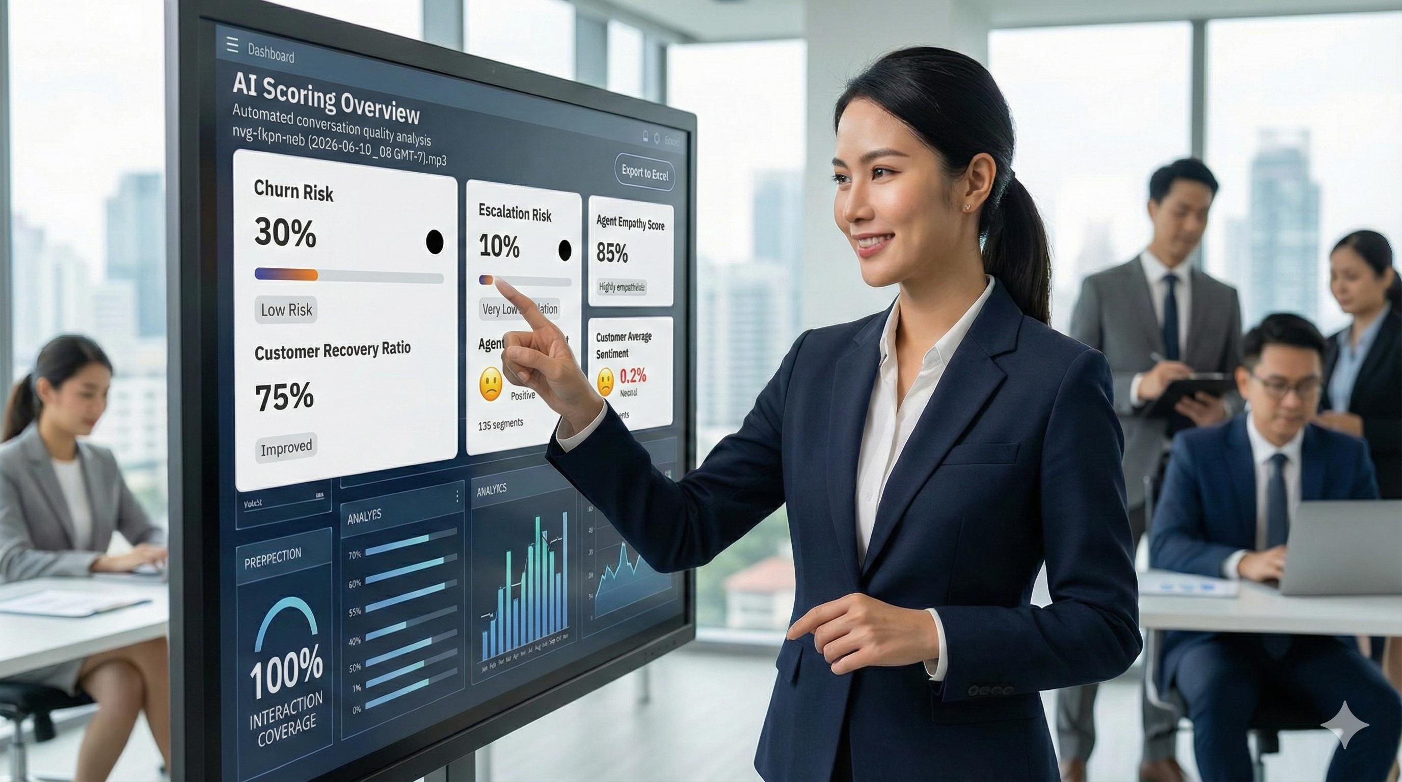 AI Scoring Contact Center